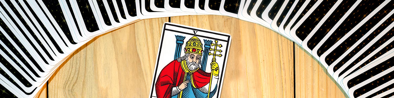 Le Pape dans le tarot de Marseille