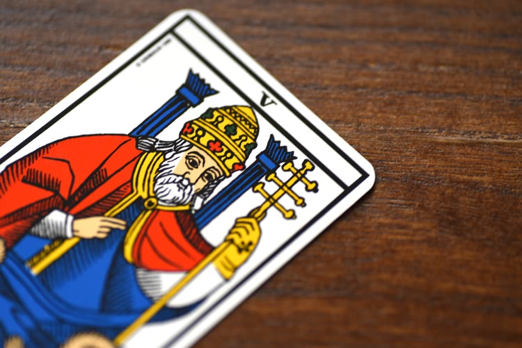 Le nombre de la carte de Le Pape