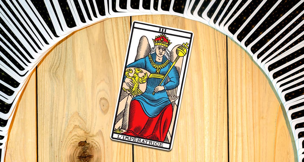 L'Imperatrice dans le tarot de Marseille
