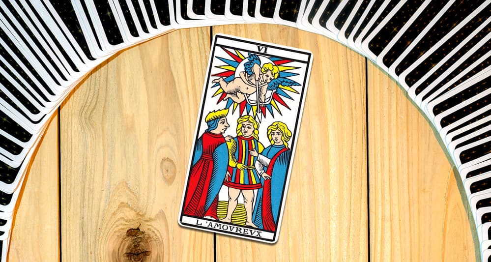 L’Amoureux dans le tarot de Marseille