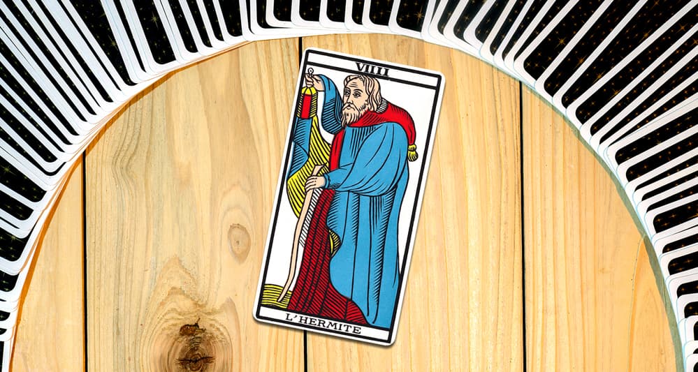 L'Hermite dans le tarot de Marseille