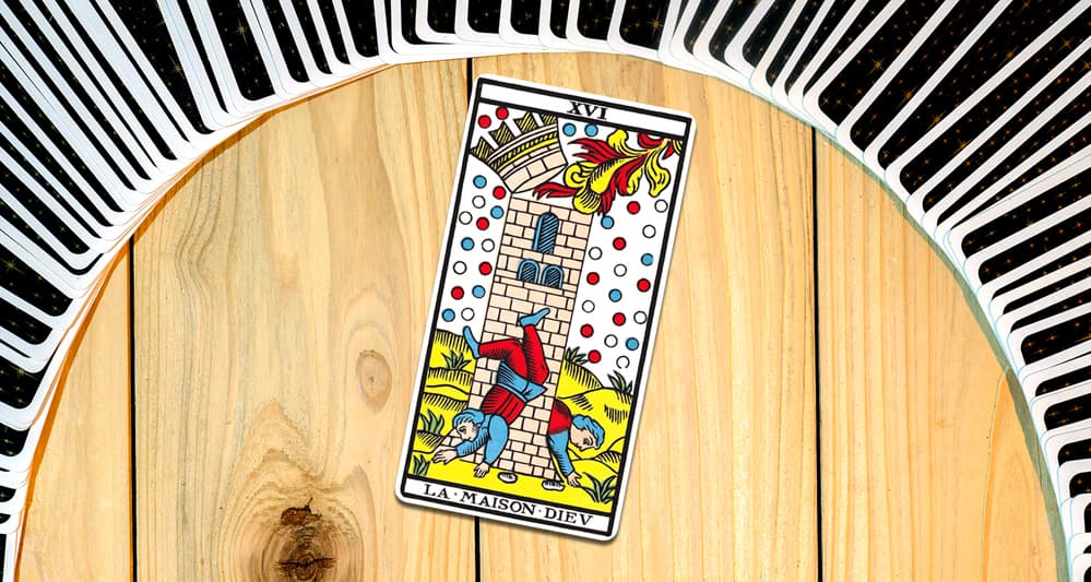 La Maison Dieu dans le tarot de Marseille