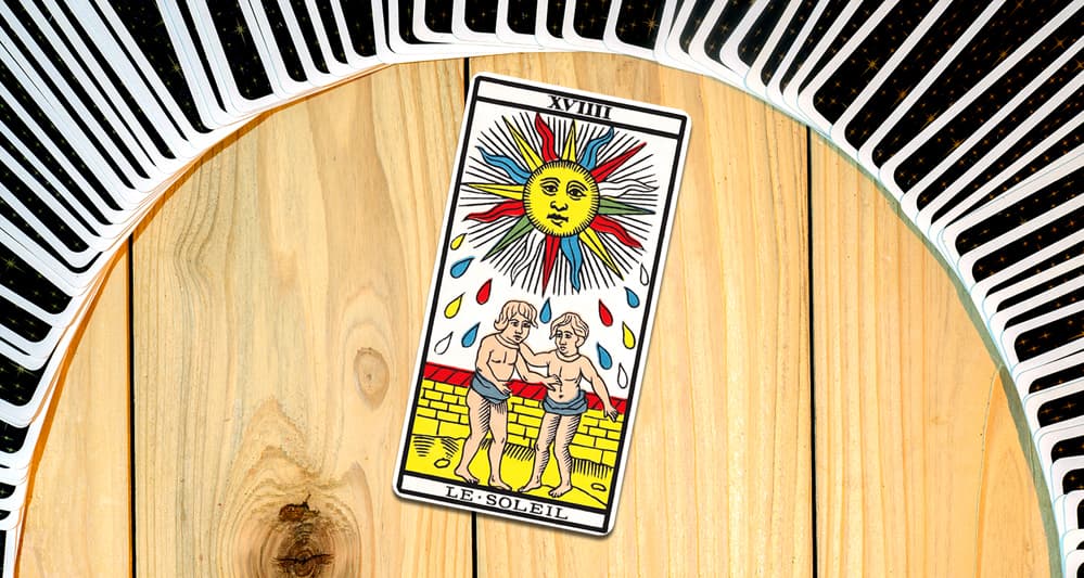 Le Soleil dans le tarot de Marseille