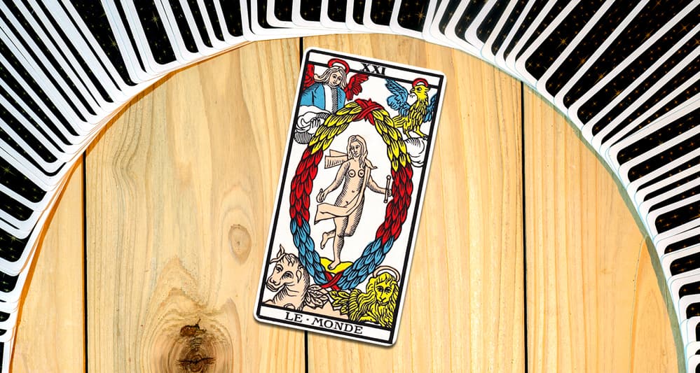 Le Monde dans le tarot de Marseille