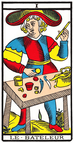 Carte de Tarot, Le Bateleur