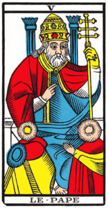 Le Pape dans le Tarot de Marseille