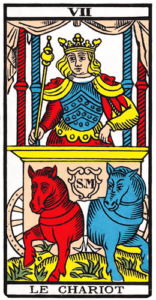 Le Chariot dans le Tarot de Marseille