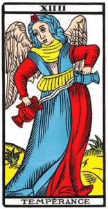 La Tempérance dans le Tarot de Marseille