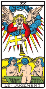 Le Jugement dans le Tarot de Marseille