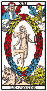 Le Monde dans le Tarot de Marseille