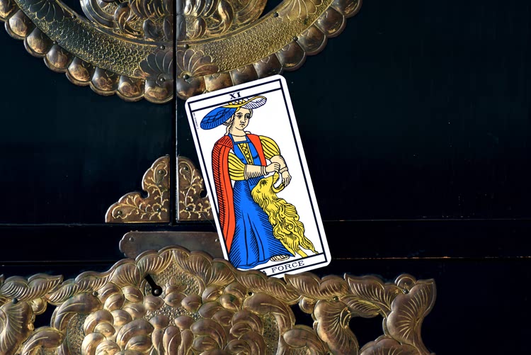 Le nom de La Force dans le tarot