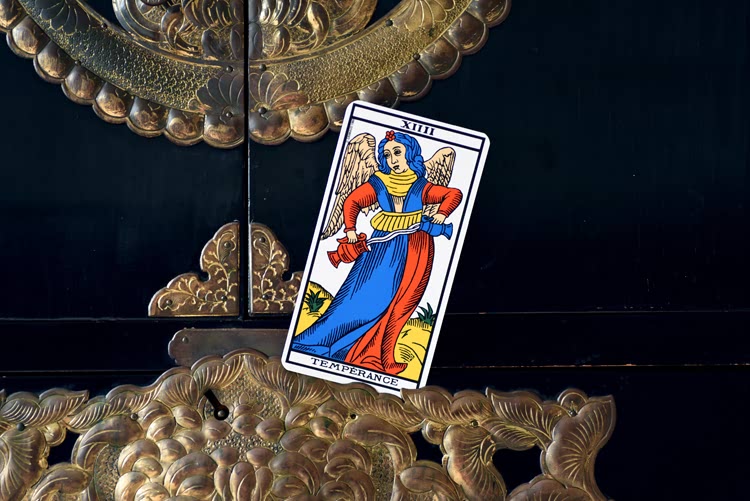 Le nom de La Temperance dans le tarot